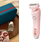 2 In 1 Hair Removal Epilator USB Rechargeable Trimmer Women Body Razor Face Leg Armpit Bikini Hand Pubic Shaver Hair Remover