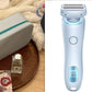 2 In 1 Hair Removal Epilator USB Rechargeable Trimmer Women Body Razor Face Leg Armpit Bikini Hand Pubic Shaver Hair Remover